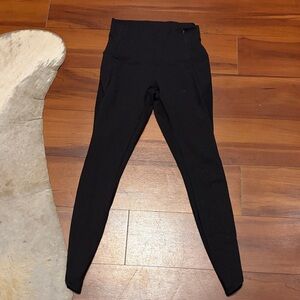 Lululemon 7/8 Black Leggings Sz 4